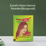 Load image into Gallery viewer, Excel's Naaz Henna Powder  burgundy