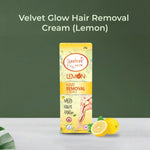 Load image into Gallery viewer, Velvet Glow Hair Removal Cream Lemon