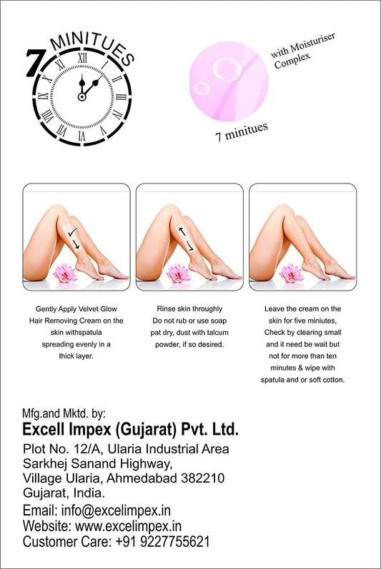 Velvet Glow Hair Removal Cream