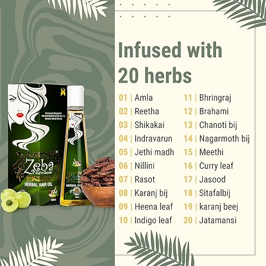 Zeba Herbal Hair Oil