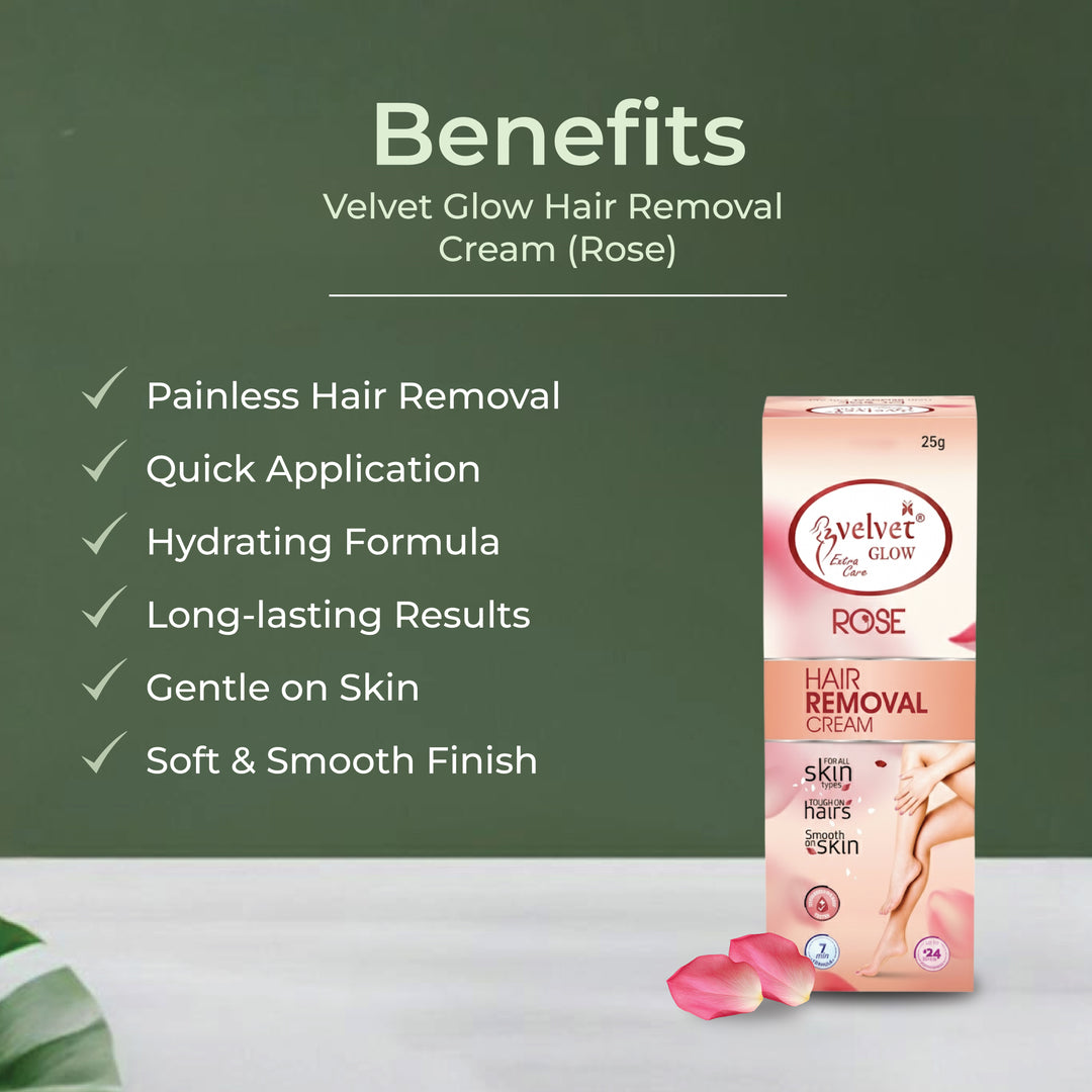 Velvet Glow Hair Removal Cream Mix Fruit