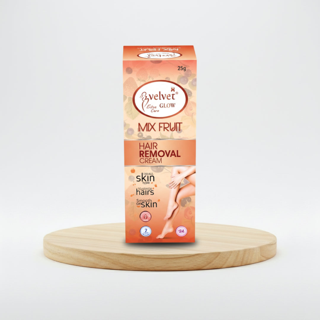Velvet Glow Hair Removal Cream Mix Fruit