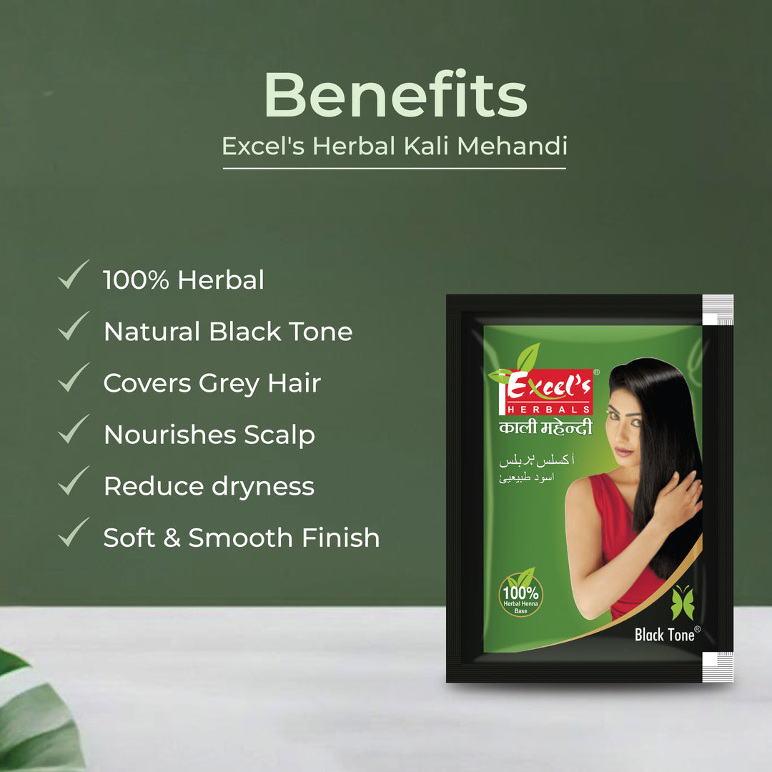 Excel's Herbal Kali Mehandi