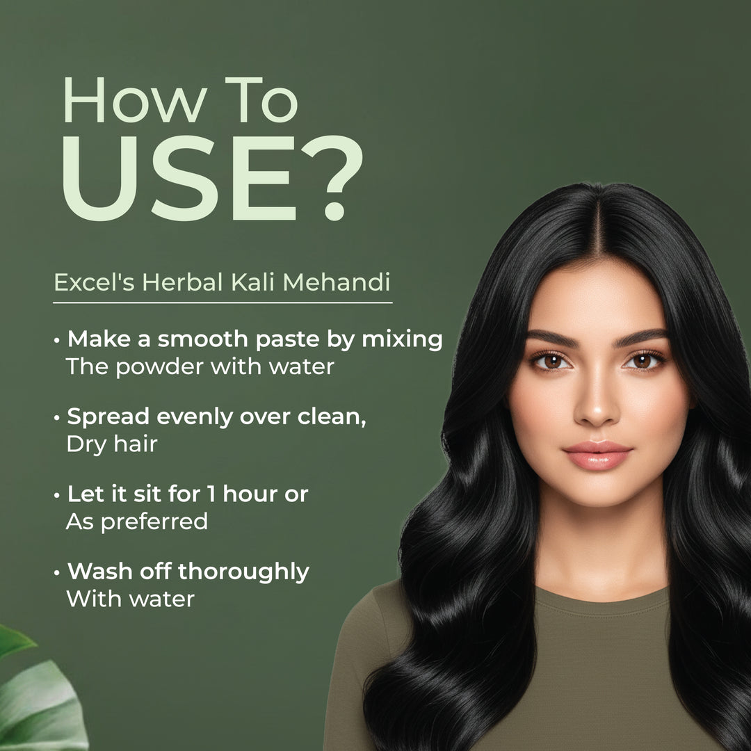 Excel's Herbal Kali Mehandi
